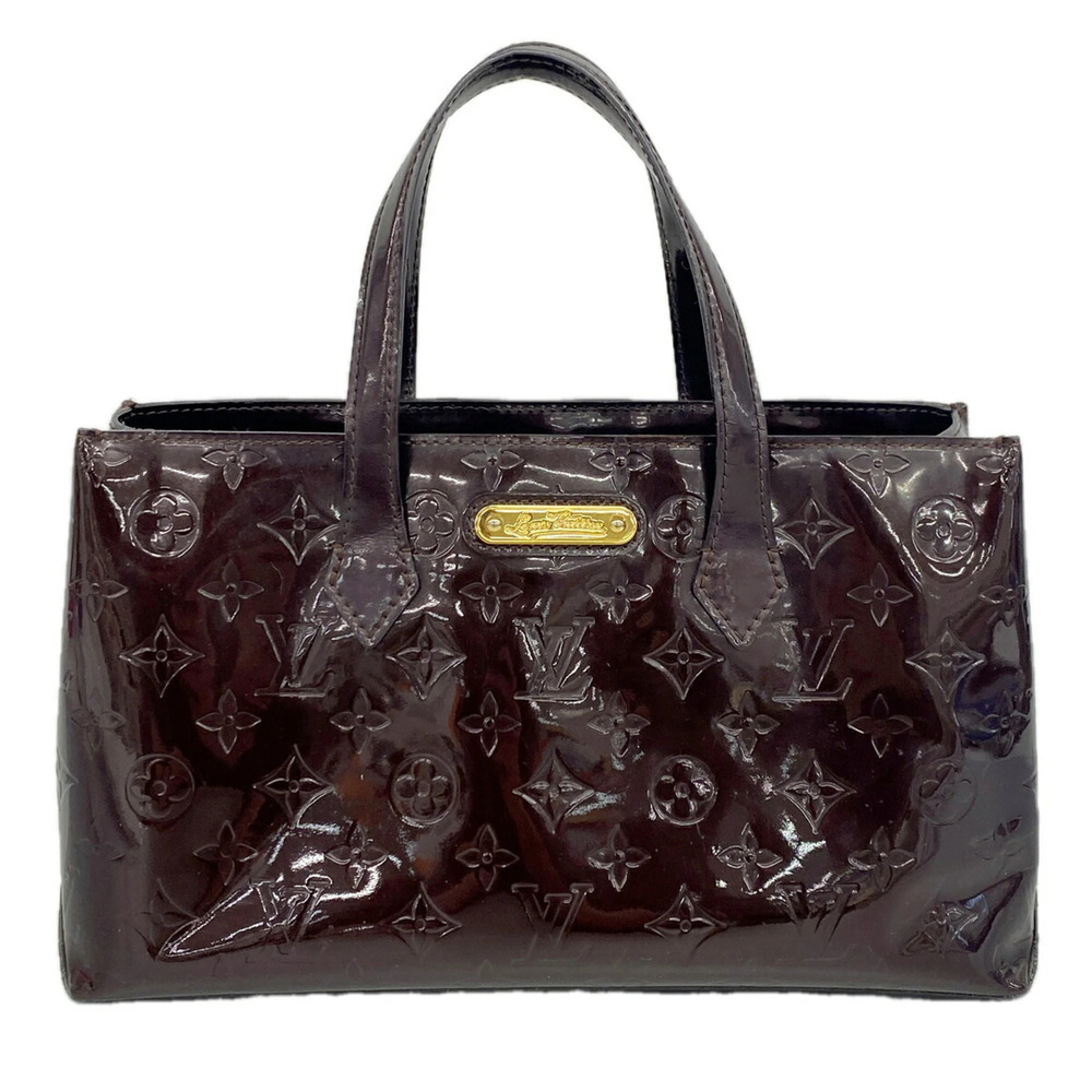 Louis Vuitton Vernis Wilshire PM Tote Bag M93641 Amarante (Women's)